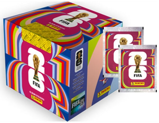 2026 Panini World Cup Soccer Sticker Packs Box (Pre-Order)