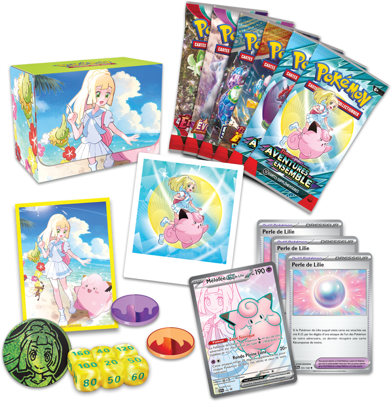 Pokemon Lillie Premium Tournament Collection Box (French) - Miraj Trading