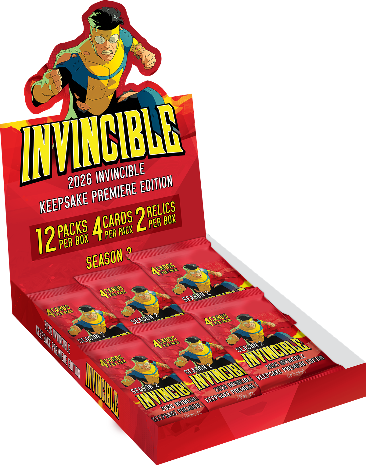 2026 Keepsake Invincible Season 2 Premiere Hobby Box (Pre-Order)