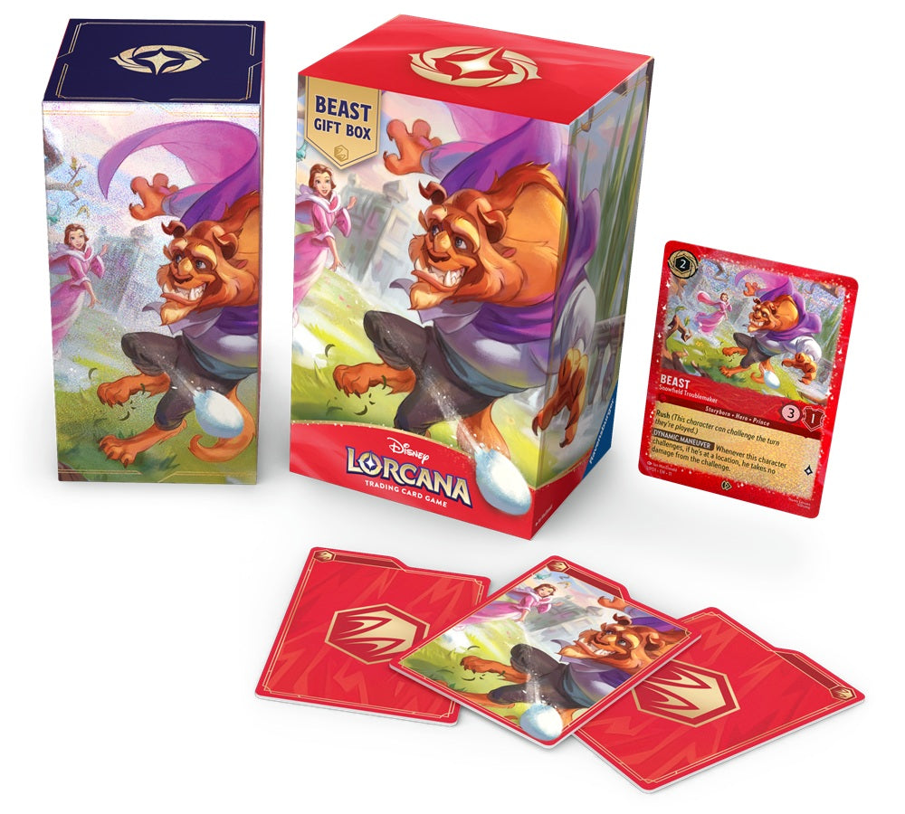 Disney Lorcana Set 14 Beast Gift Box (Pre-Order) - Miraj Trading