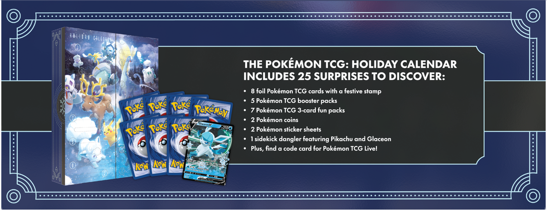 Pokémon TCG, Calendrier des fêtes 6 & (8 cartes …