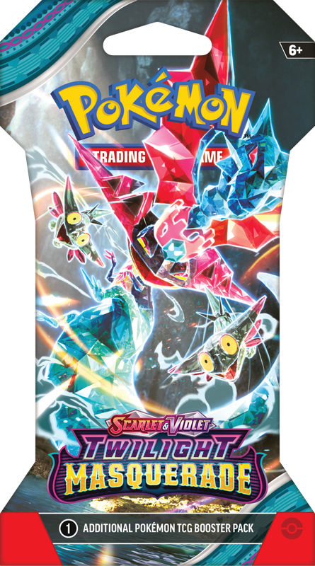 Pokemon Scarlet And Violet Twilight Masquerade Sleeved Booster Pack (24 packs lot) (Pre-Order) - Miraj Trading