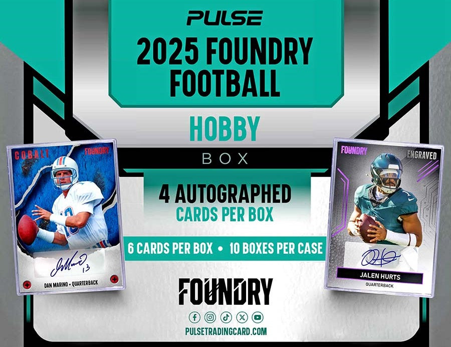 2025 Pulse Foundry Football Hobby Box (Pre-Order) - Miraj Trading