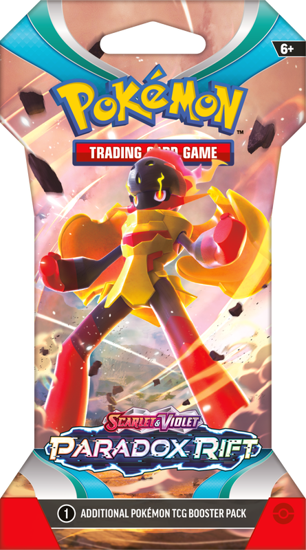 Sleeved Pokemon Sv4 Paradox Rift Pack (Pre-order) - Miraj Trading