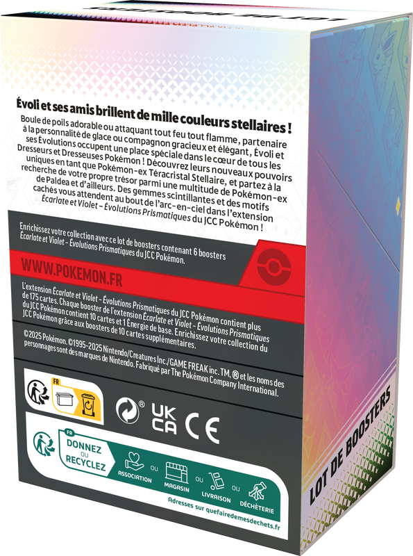 Pokemon Prismatic Evolutions Booster Bundle (French) - Miraj Trading