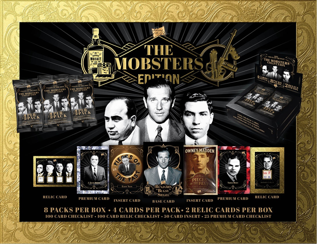 2026 Pieces of the Past Mobster Edition Hobby Box (Pre-Order) - Miraj Trading