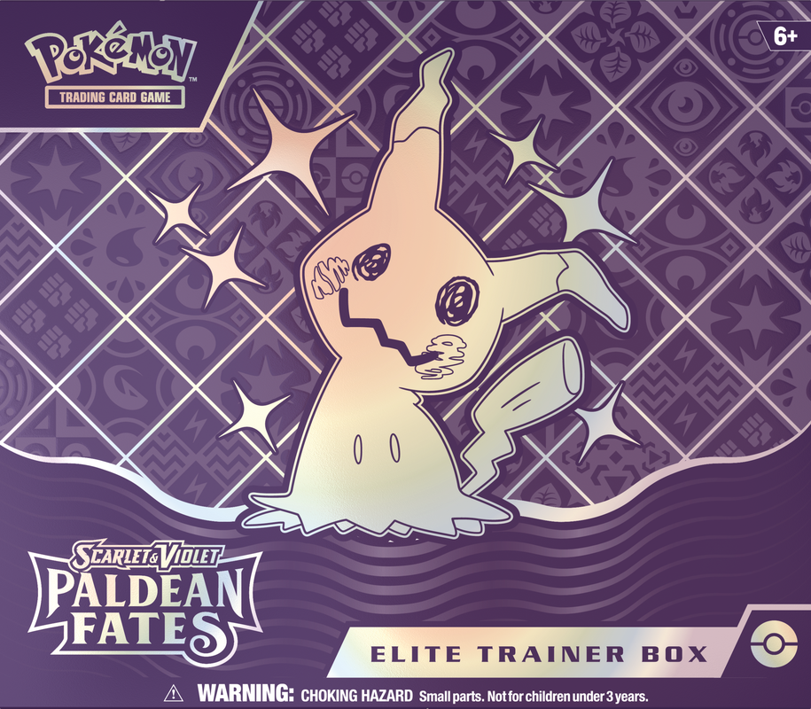 Pokemon Scarlet & Violet Paldean Fates Elite Trainer Box (Pre-order) - Miraj Trading