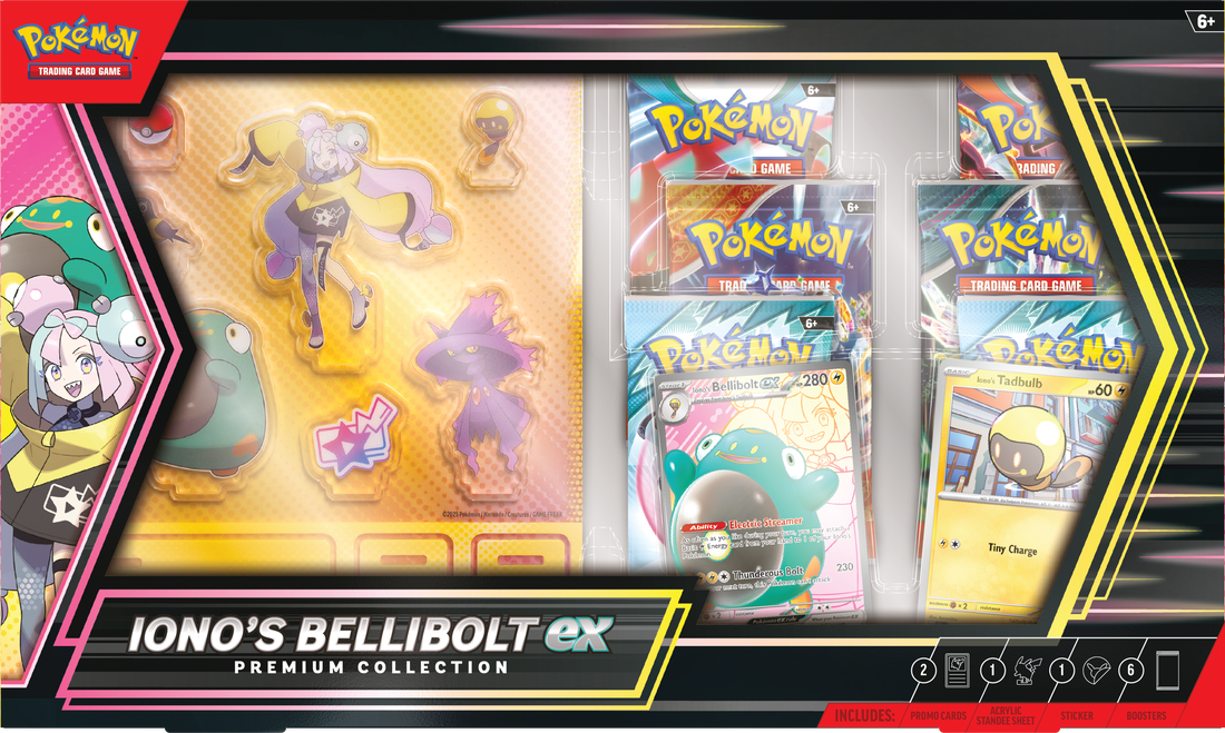 Pokemon Iono's Bellibolt EX Premium Collection Box
