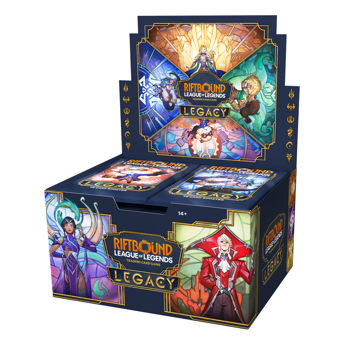 Riftbound League Of Legends Legacy Booster Box (Pre-Order) - Miraj Trading