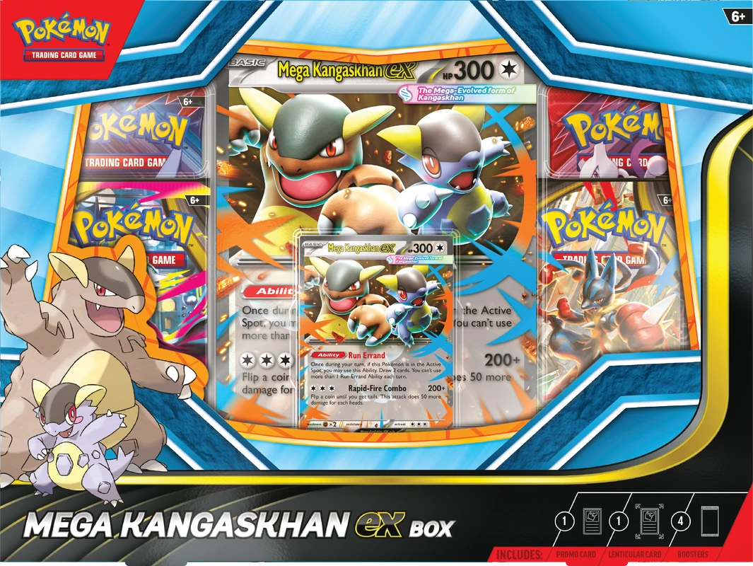 Pokemon Mega Kangaskhan EX Box (Pre-Order) - Miraj Trading