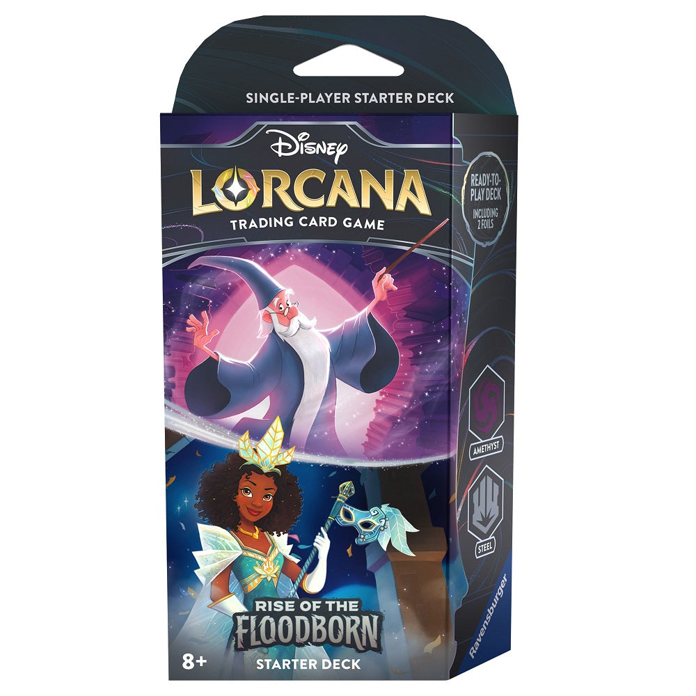 Disney Lorcana Rise of the Floodborn Starter Deck Display Box (Pre-Order) - Miraj Trading