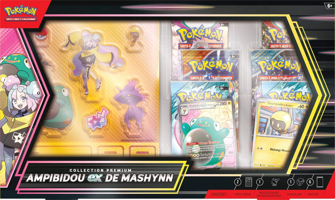 Pokemon Iono's Bellibolt EX Premium Collection Box (French) - Miraj Trading