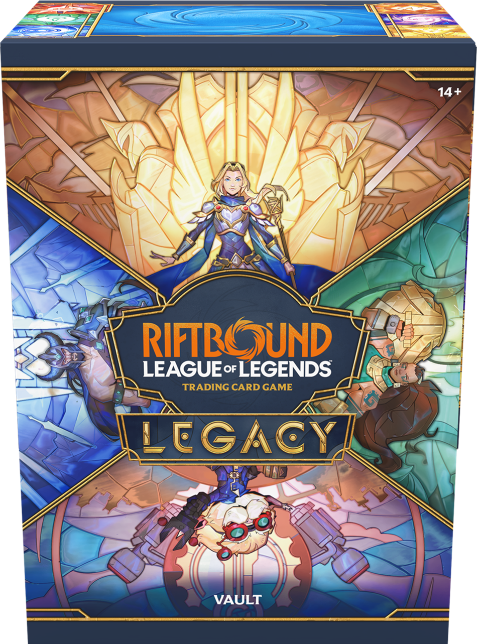Riftbound League Of Legends Legacy Vault Box (Pre-Order) - Miraj Trading