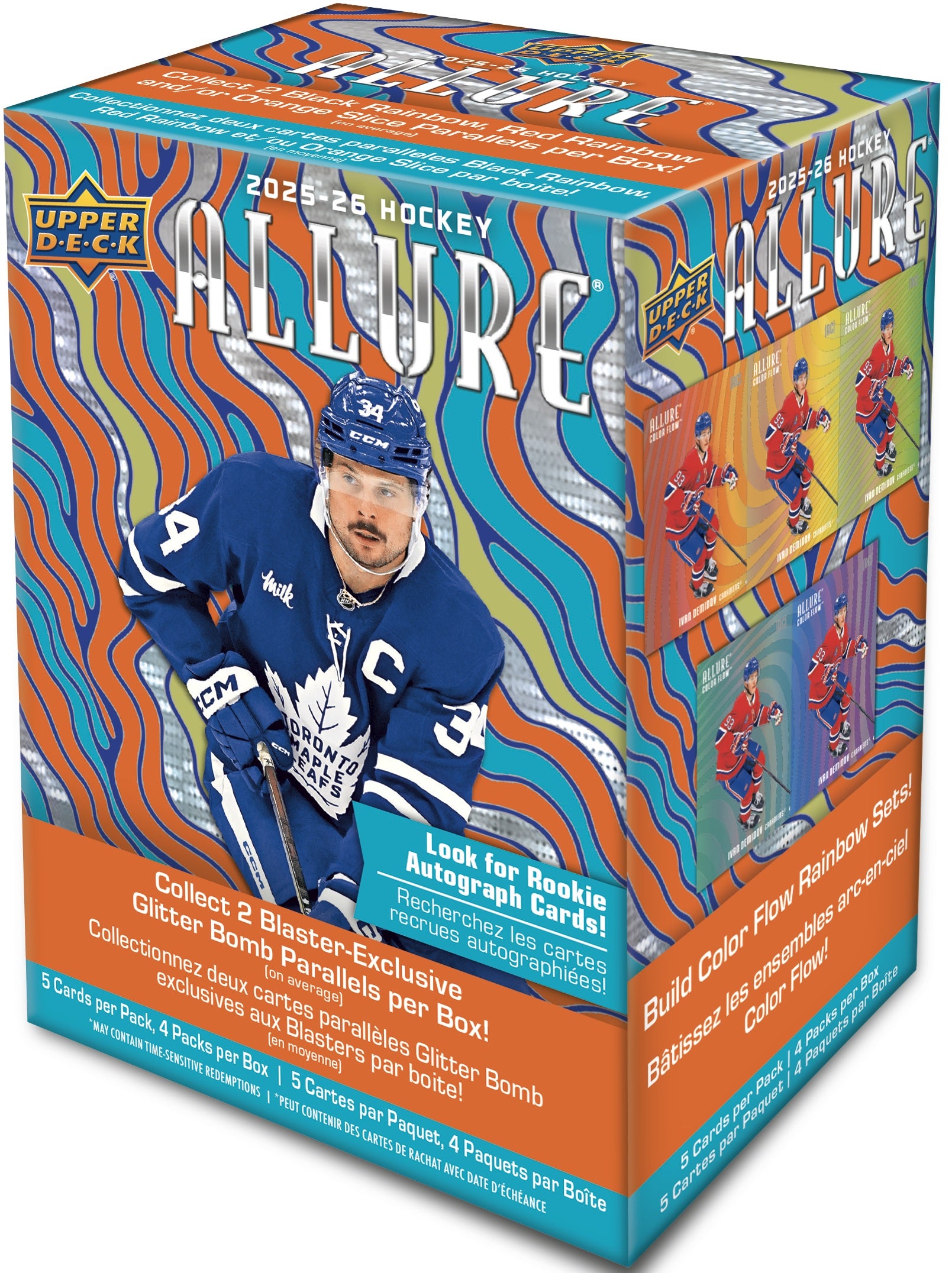 2025-26 Upper Deck Allure Blaster Case (Case of 20 Boxes) - Miraj Trading