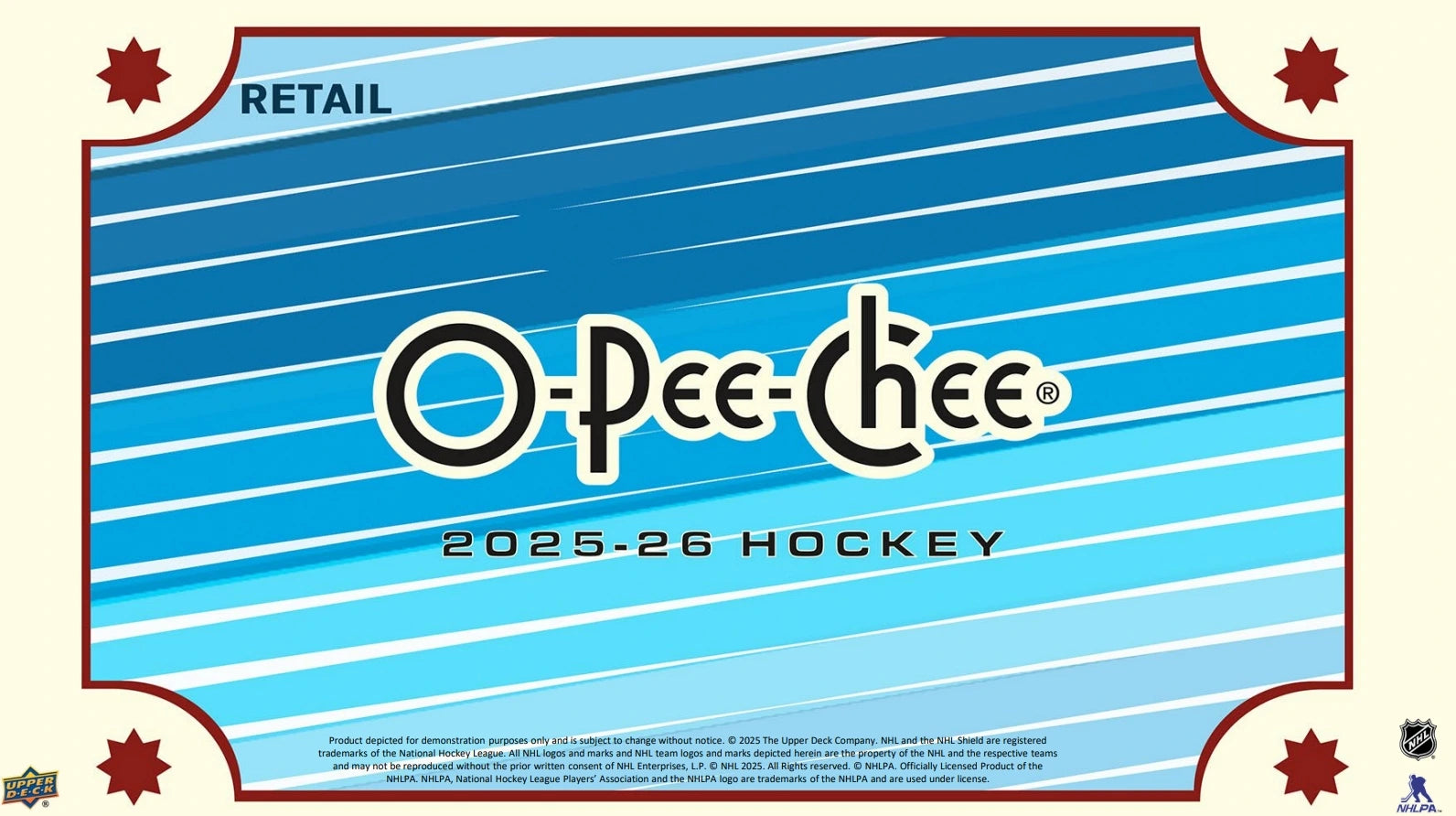 2025-26 Upper Deck O-Pee-Chee Hockey Fat Pack Box (18 Packs per Box) (Pre-Order) - Miraj Trading