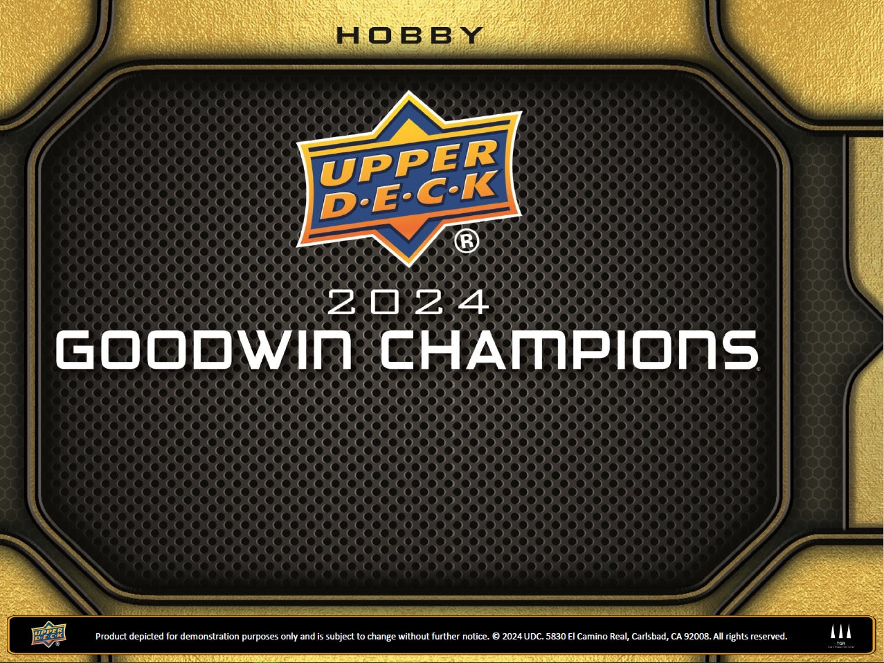2024 Upper Deck Goodwin Champions Hobby Box (Pre-Order) - Miraj Trading