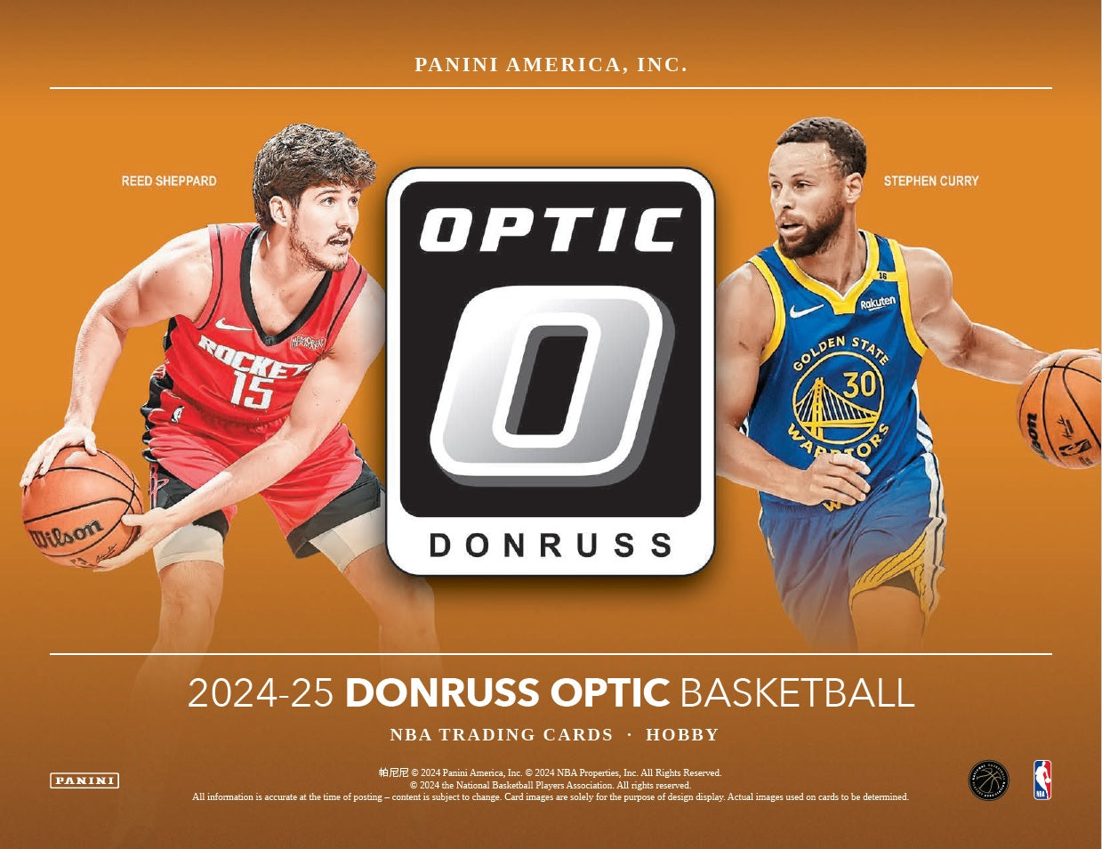 2024-25 Donruss Optic Basketball Hobby Box - Miraj Trading