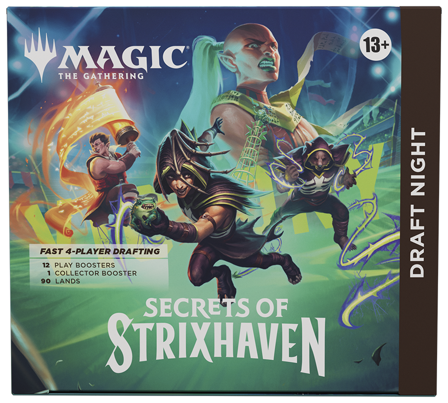 Magic The Gathering Secrets of Strixhaven Draft Night Box (Pre-Order) - Miraj Trading