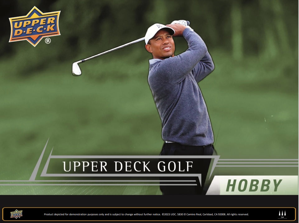 2024 Upper Deck Golf Hobby Box (Pre-Order) - Miraj Trading