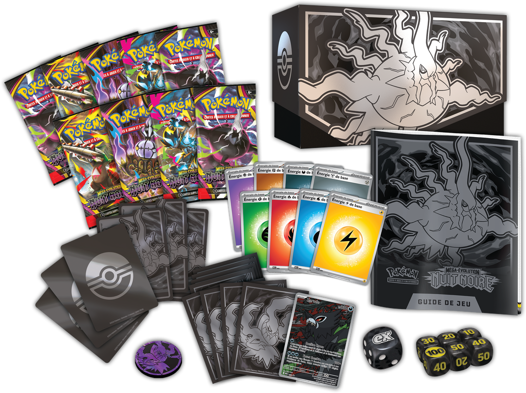 Pokemon Pitch Black Elite Trainer Box (French) (Pre-Order) - Miraj Trading