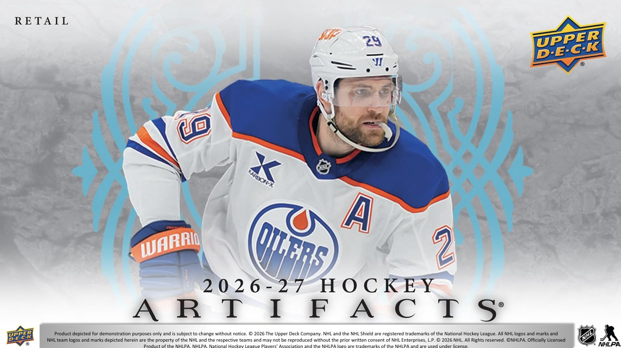 2026-27 Upper Deck Artifacts Hockey Blaster Case (Case of 20 Boxes) (Pre-Order) - Miraj Trading