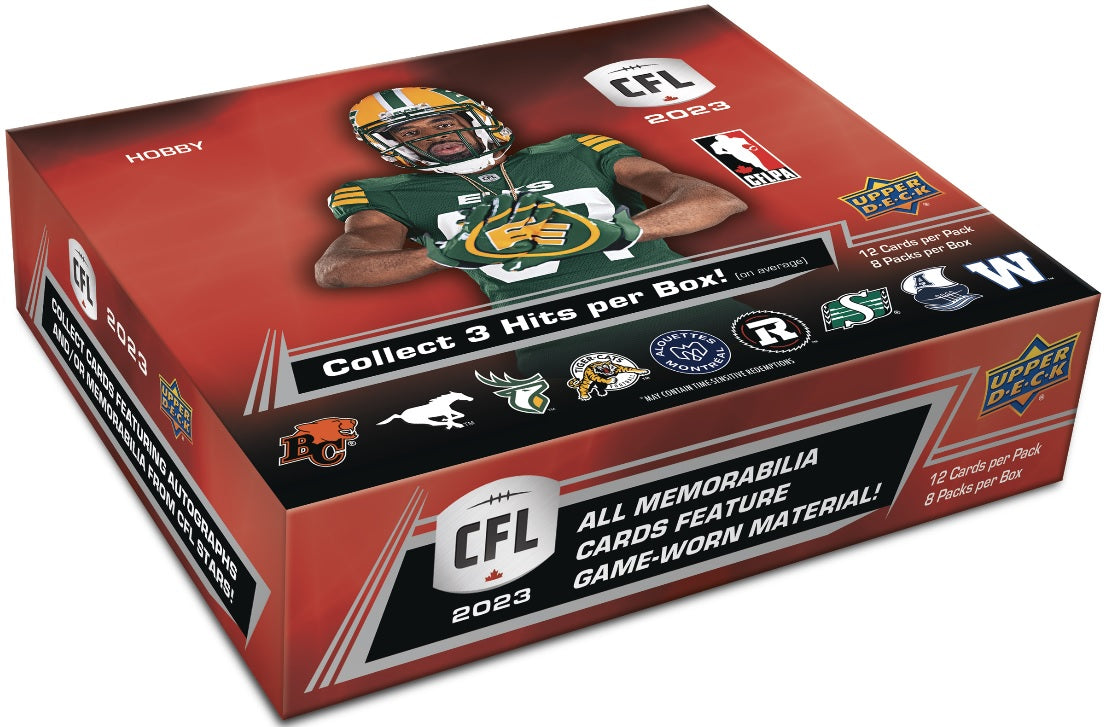 2023 Upper Deck CFL Football Hobby Box - Miraj Trading