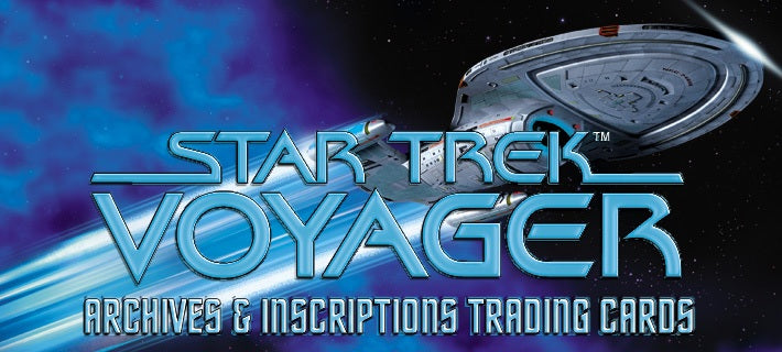 Star Trek Voyager Archives & Inscriptions Trading Cards Hobby Box (Pre-Order) - Miraj Trading