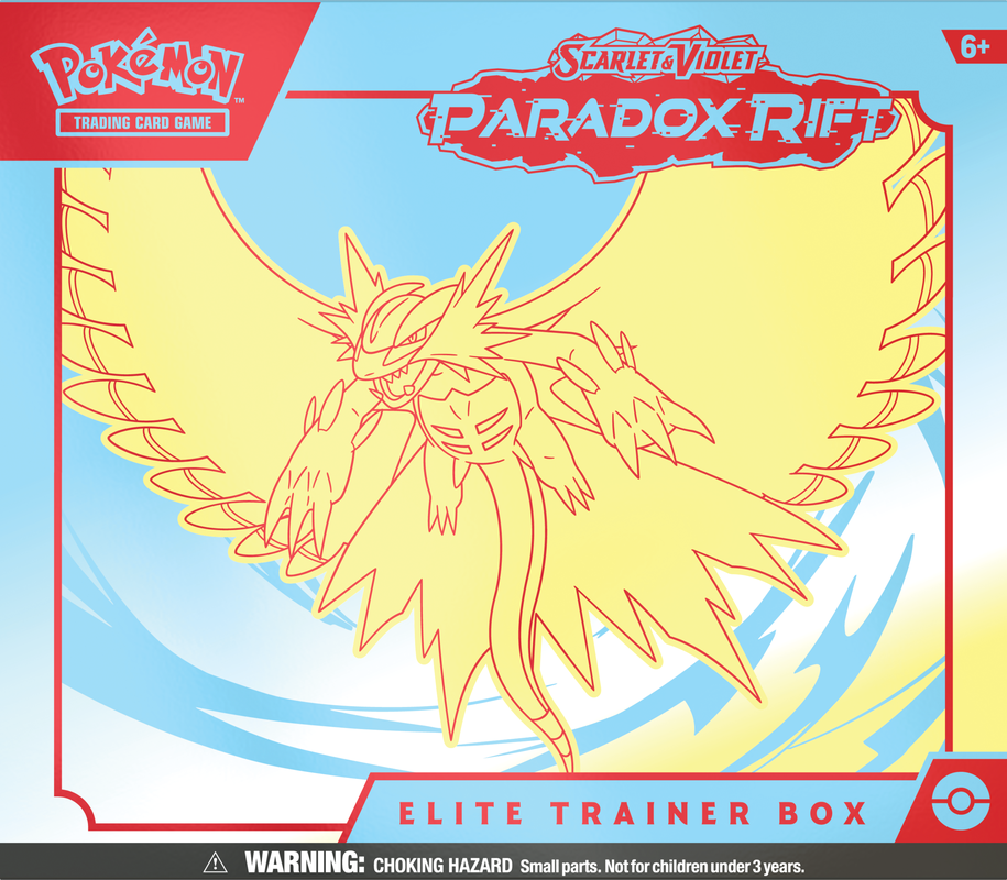 Pokemon Sv4 Paradox Rift Elite Trainer Box (Pre-order) - Miraj Trading