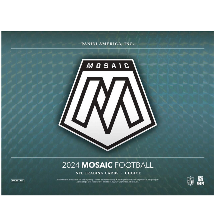 2024 Panini Mosaic Choice Football Hobby Box - Miraj Trading