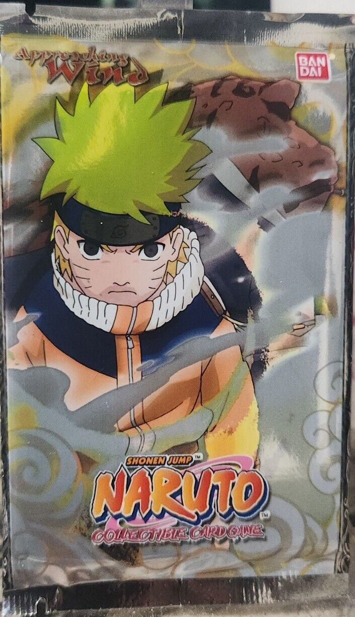 Naruto Approaching Wind Booster Pack (Lot of 2) - Miraj Trading