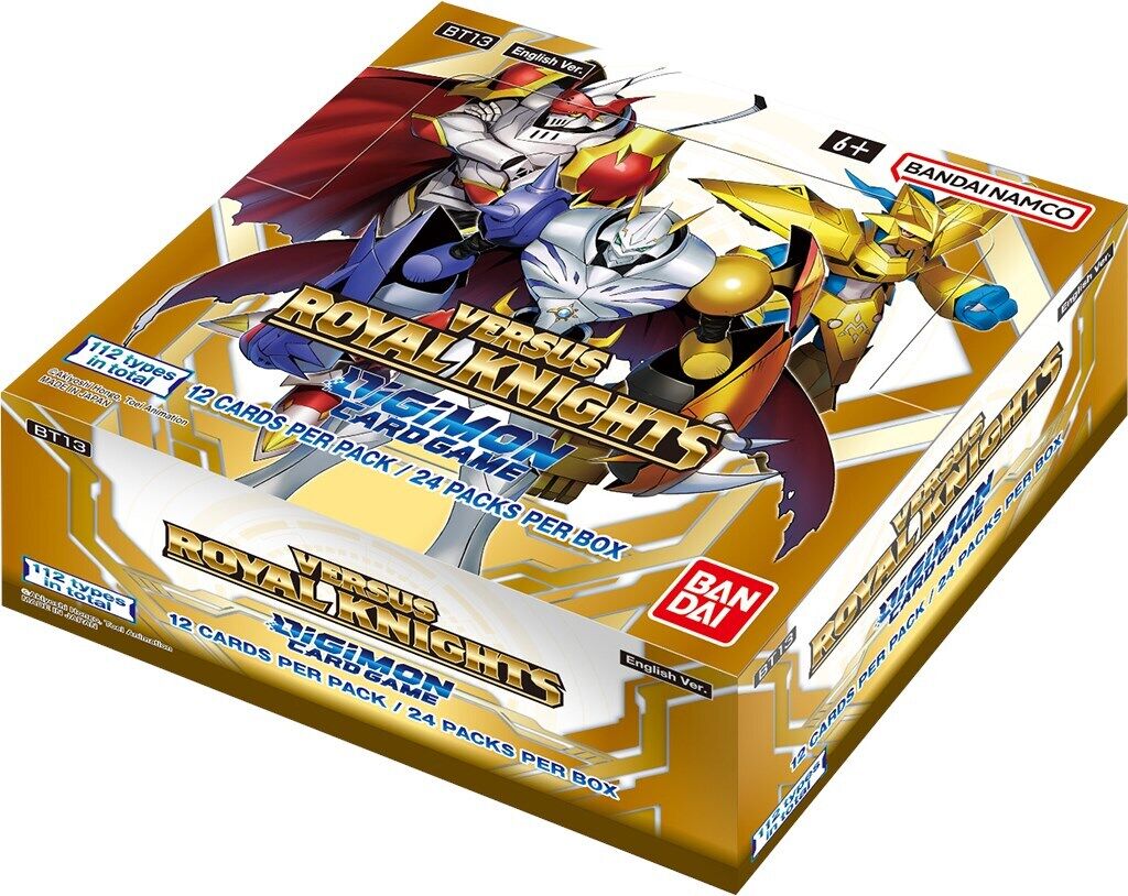 Digimon Card Game - Digimon Versus Royal Knights Booster Box - Miraj Trading