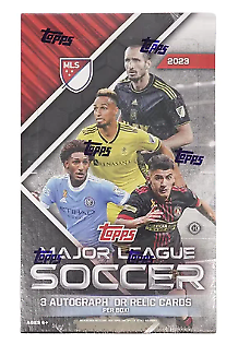 2023 Topps MLS Major League Soccer Hobby Box - Miraj Trading