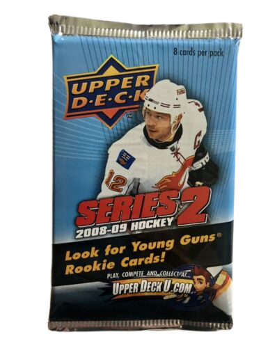 2008-09 Upper Deck Series 2 Hockey Retail Packs ( Lot of 21 Packs ) - Miraj Trading