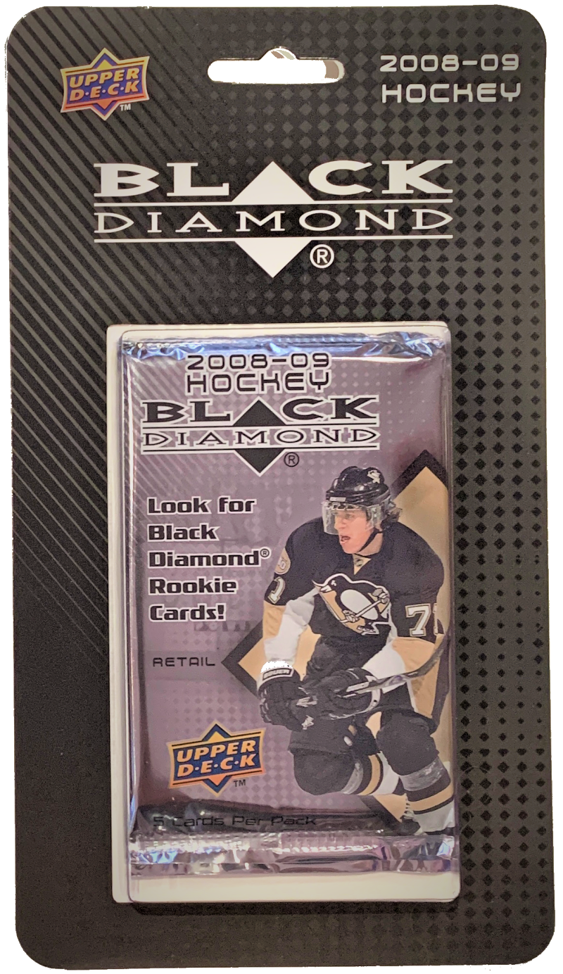 2008-09 Upper Deck Black Diamond Hockey Blister Pack (5 Blister Packs a lot) - BigBoi Cards