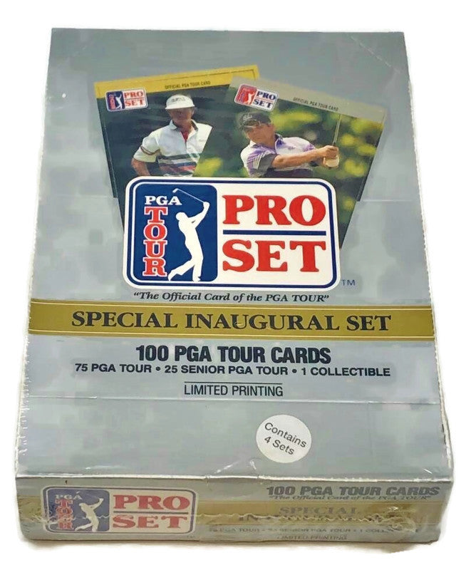 1990 Pro Set PGA Tour Golf Special Inaugural Box - Miraj Trading