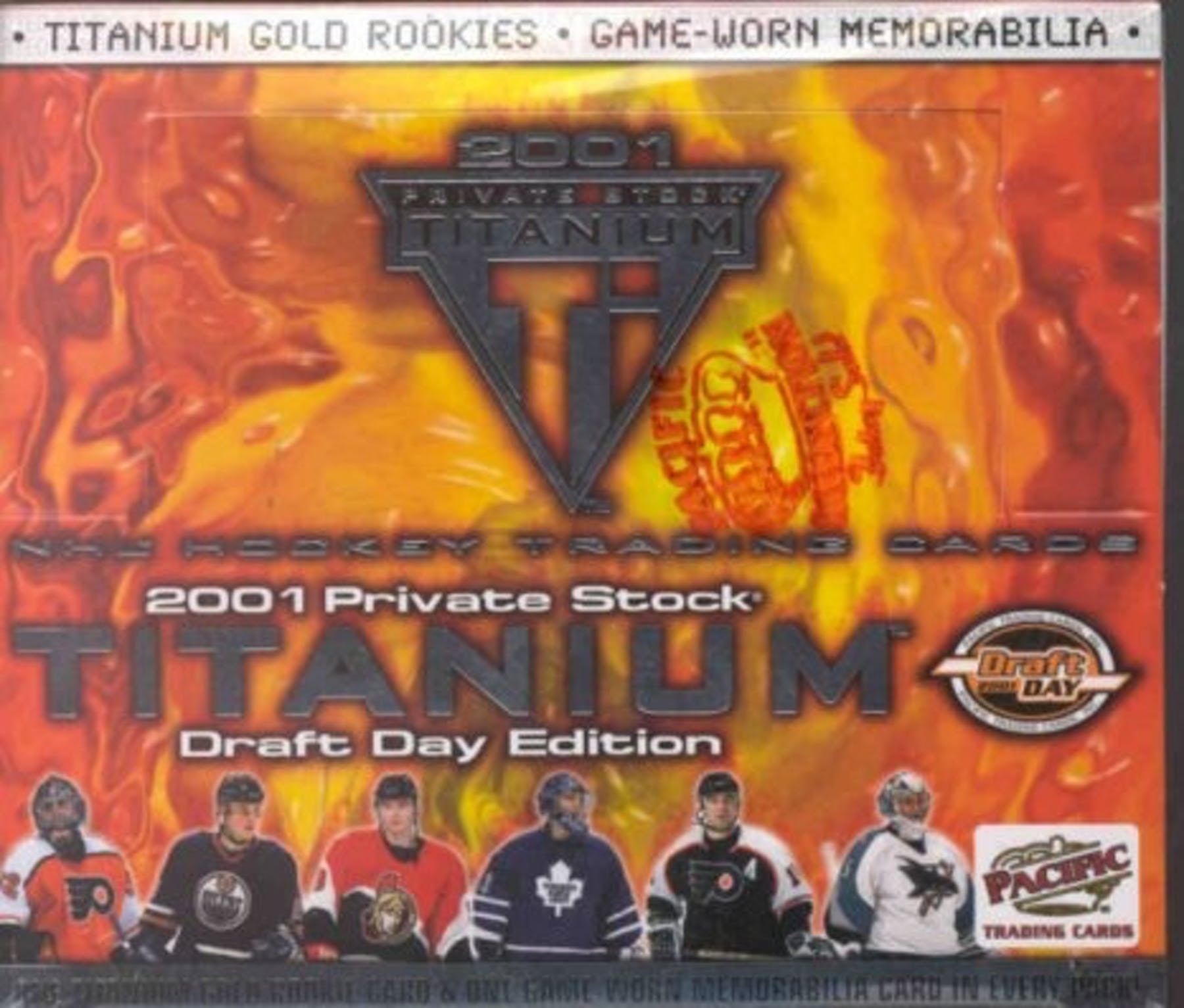 2000-01 Pacific Titanium Draft Day Hockey Hobby Box - Miraj Trading