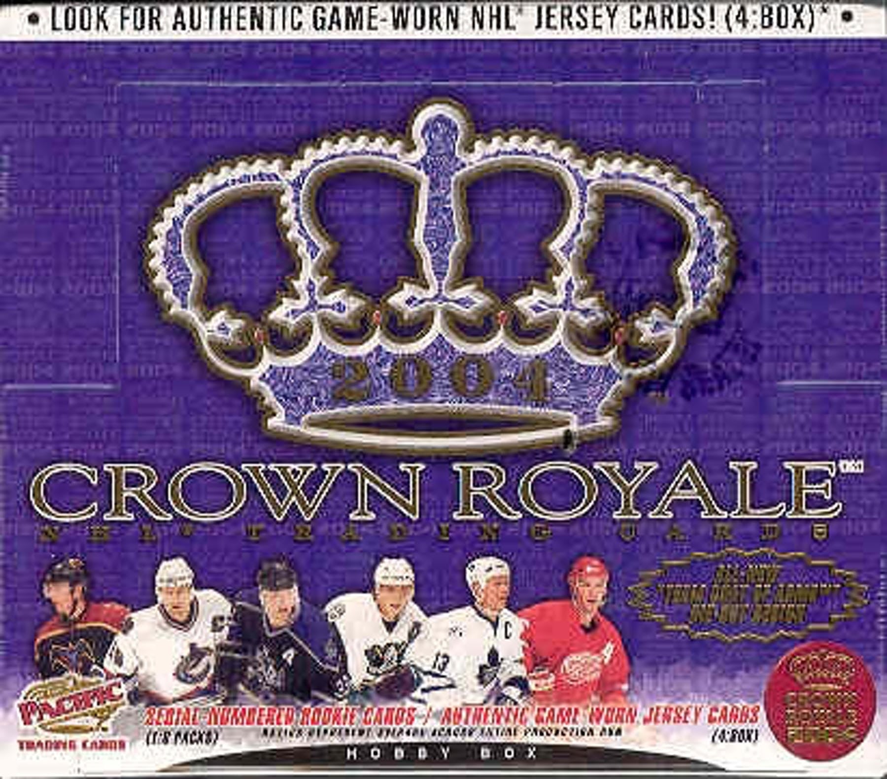 2003-04 Pacific Crown Royale Hobby Box - Miraj Trading
