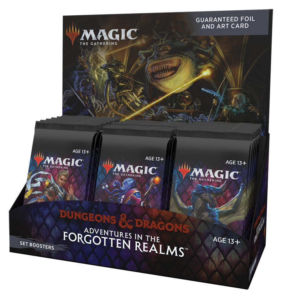 Magic The Gathering: Adventures in the Forgotten Realms Set Booster Box (Pre-Order) - Miraj Trading