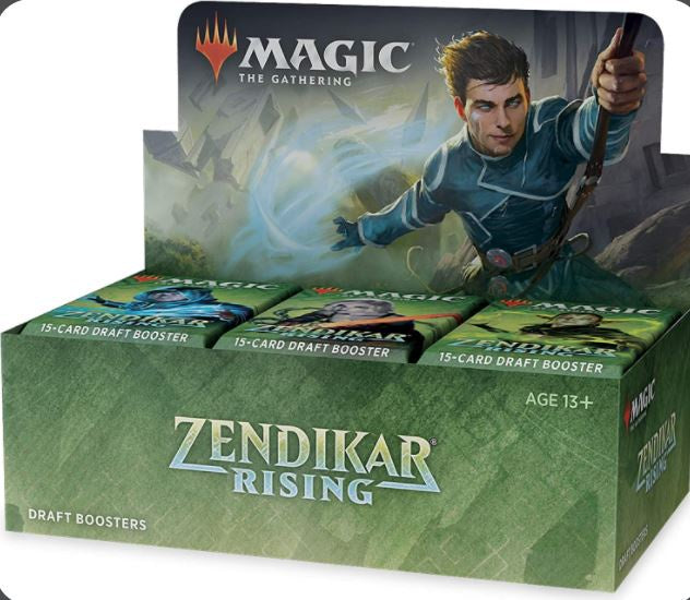 Magic The Gathering: Zendikar Rising Draft Booster Box - Miraj Trading