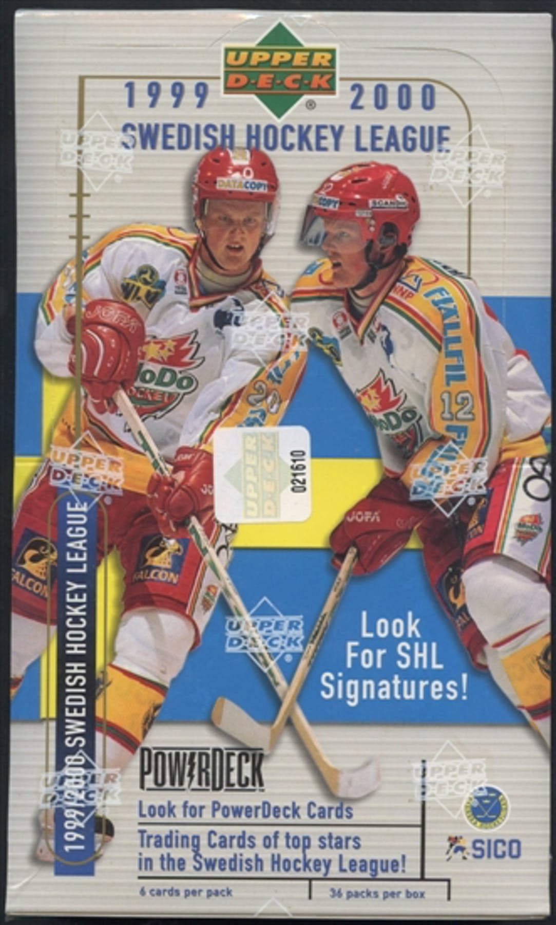 1999-00 Upper Deck Swedish Hockey League - BigBoi Cards