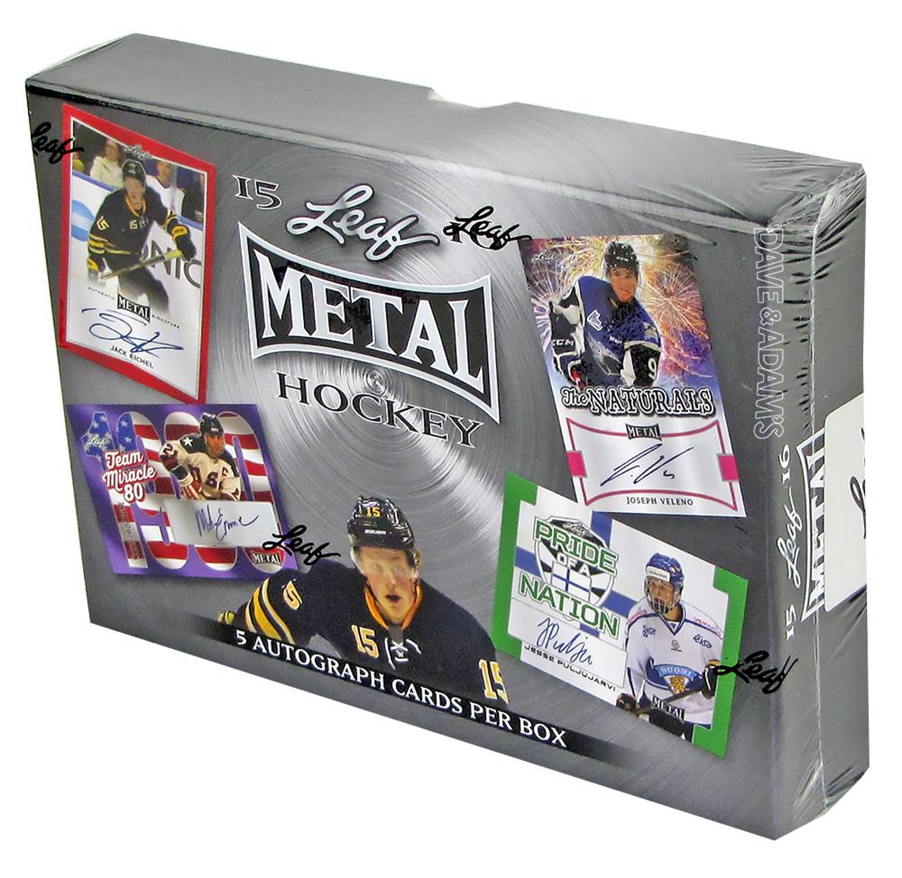 2015-16 Leaf Metal Draft Hockey Hobby Box - BigBoi Cards