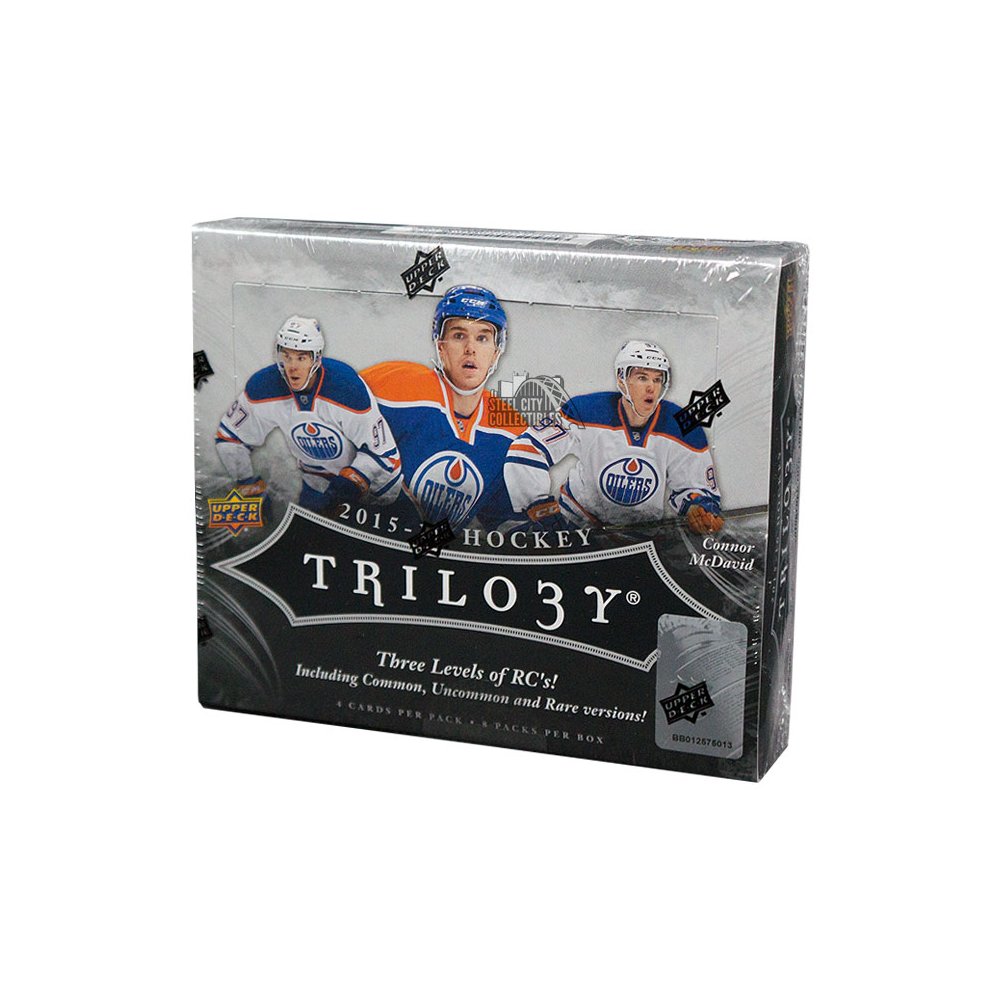 2015-16 Upper Deck Trilogy Hockey Hobby Box - BigBoi Cards