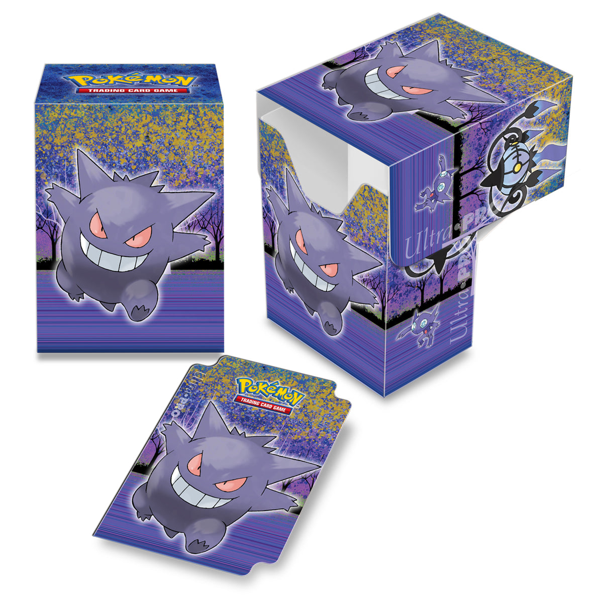Ultra Pro Pokemon Gallery Series Haunted Hollow Deck Box (Lot of 2) - Miraj Trading