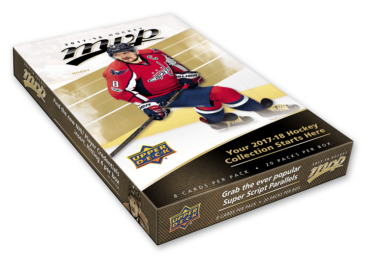 2017-18 Upper Deck MVP Hockey Hobby Case (Boxes of 20) - BigBoi Cards