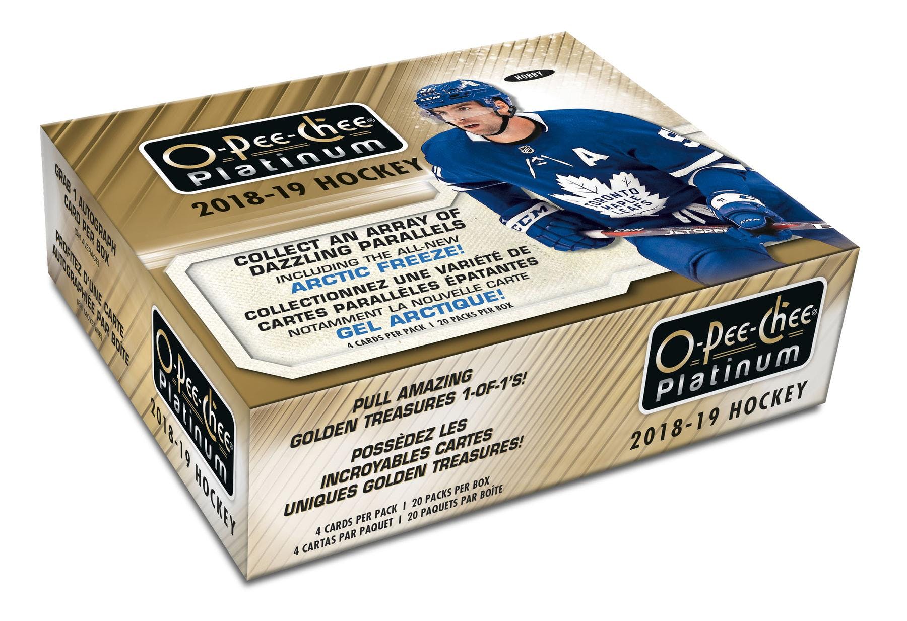 2018-19 Upper Deck O-Pee-Chee Platinum Hockey Hobby Box - BigBoi Cards