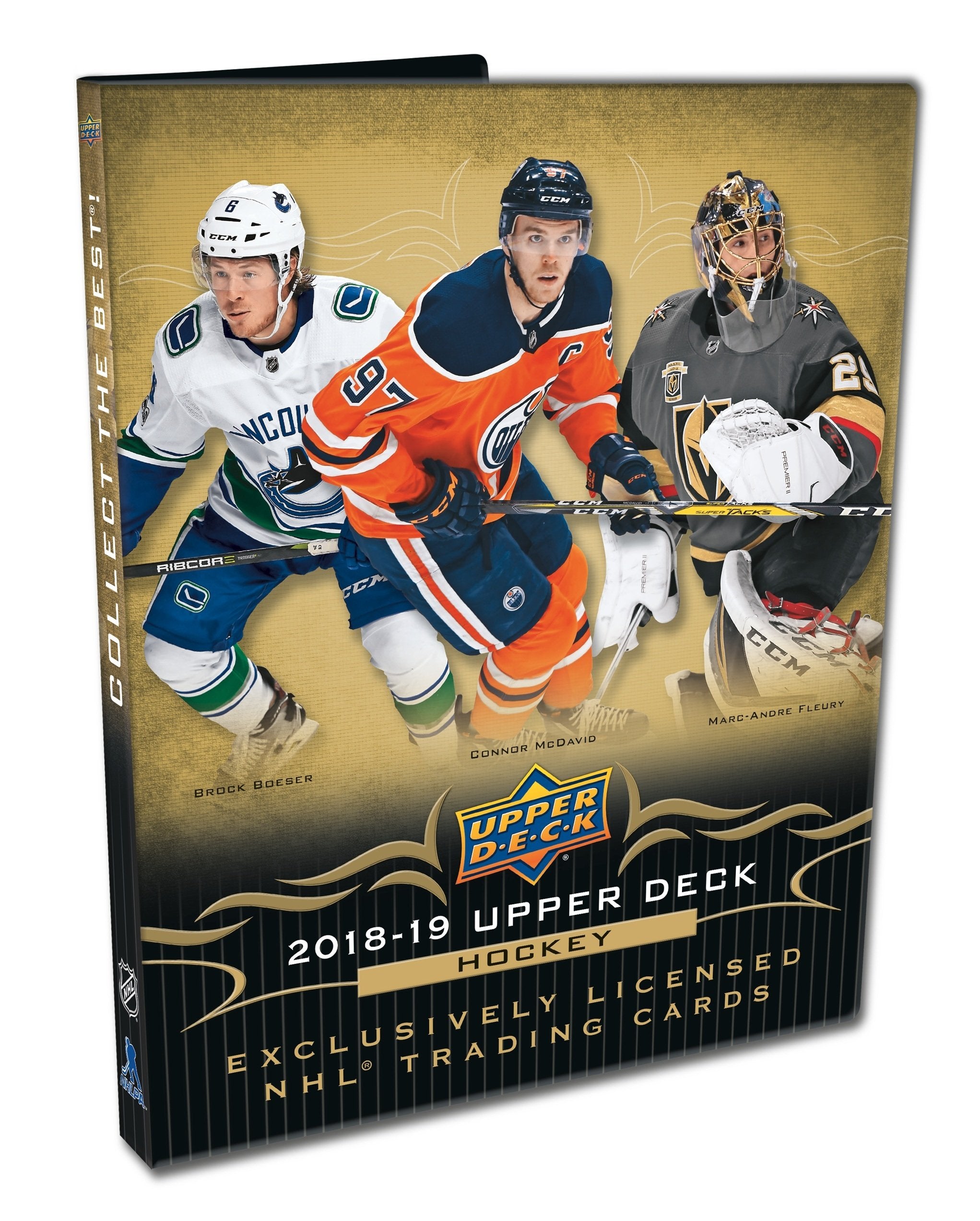 2018-19 Upper Deck Series 1 Hockey Starter Kit Binder - BigBoi Cards