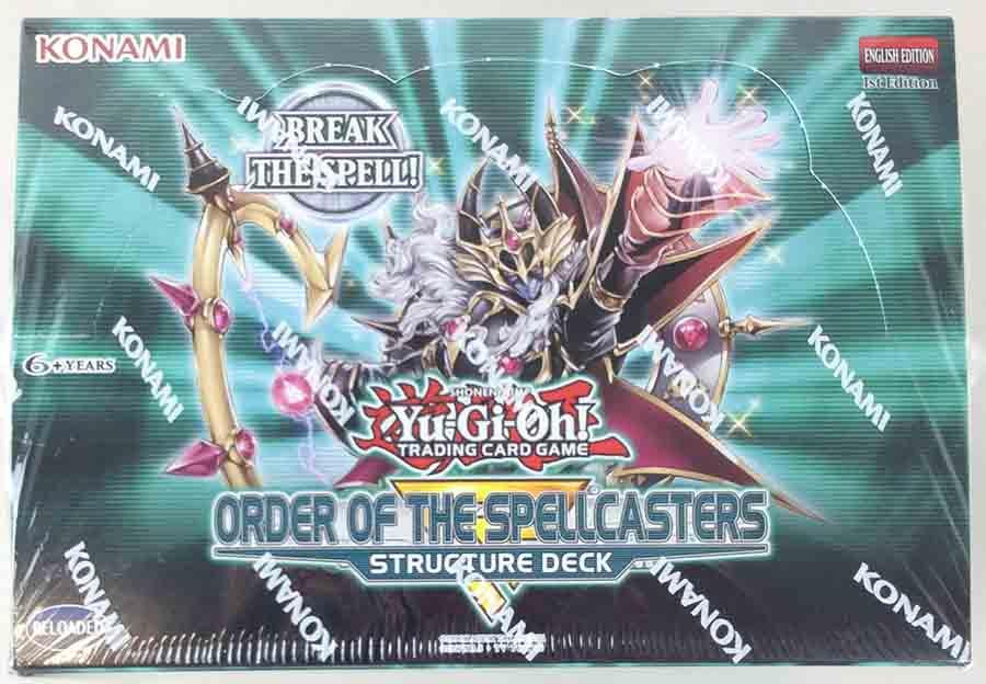 Yu Gi Oh! Order of the Spellcasters Structure Deck Box - BigBoi Cards