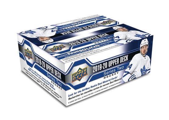 2019-20 Upper Deck Series 2 Hockey Retail Sealed Box - BigBoi Cards