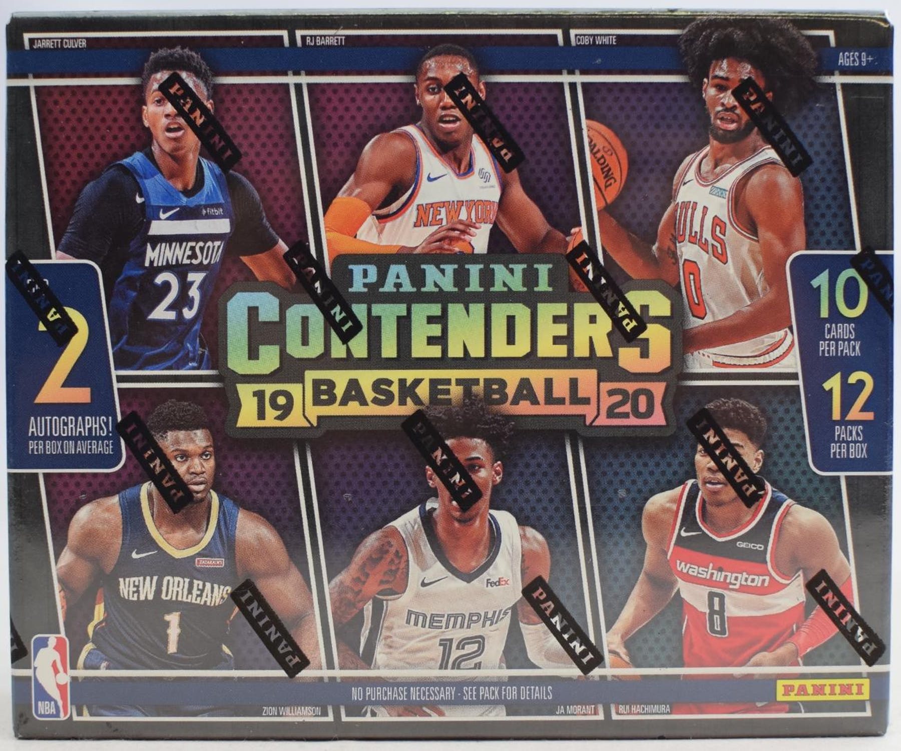 2019-20 Panini Contenders Basketball Hobby Sealed Box - BigBoi Cards