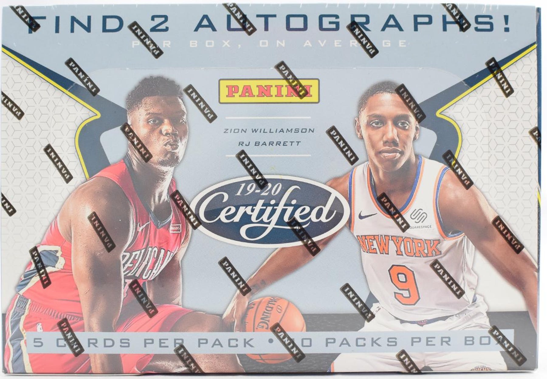 2019-20 Panini Certified Basketball Hobby Box - BigBoi Cards